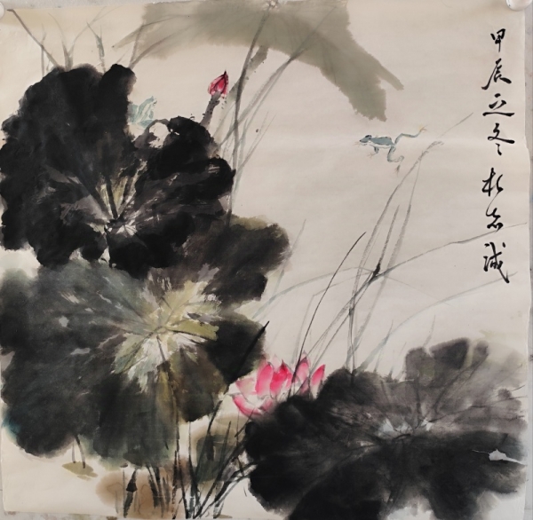 19-杜志诚《荷韵逸趣》-中国画_副本.jpg