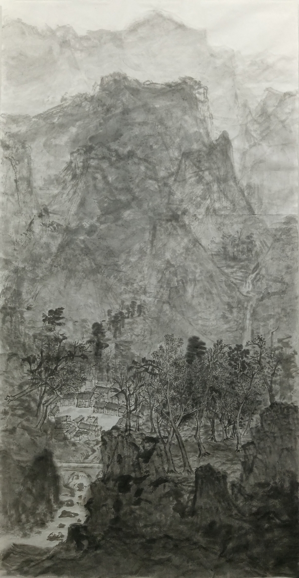 邹建超《峰峦叠翠》中国画.jpg